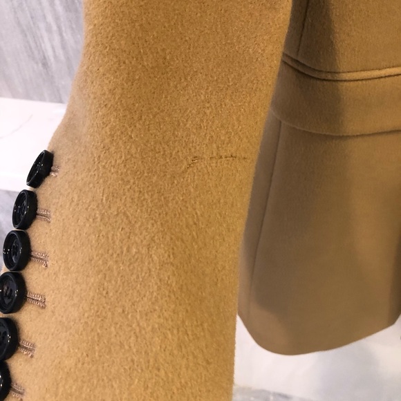 SOLD!!!Burberry Wool Cashmere Camel Size 12 - Picture 3 of 8
